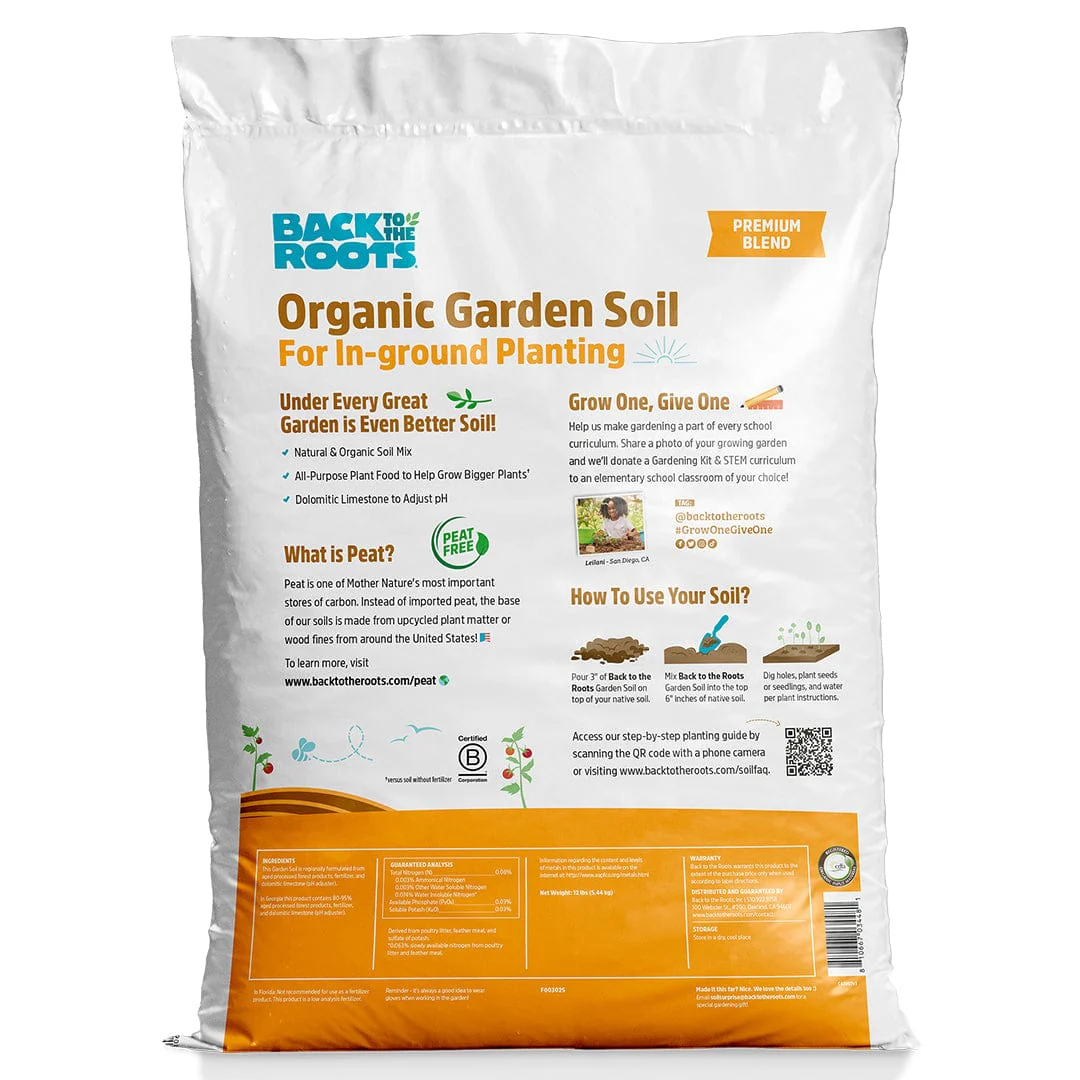 Organic Premium Blend Garden Soil 1 cu.ft. – 2 Pack - Image 10