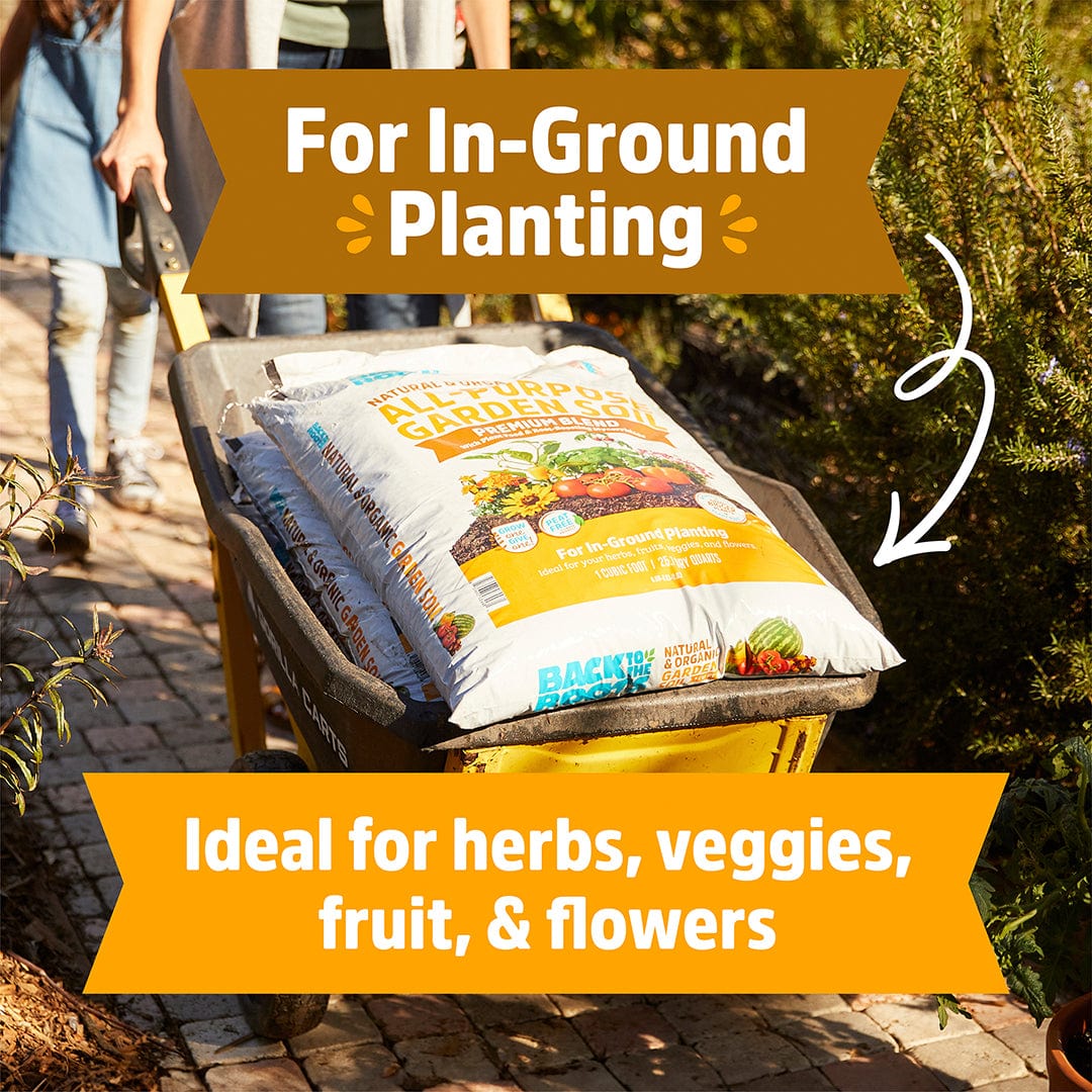 Organic Premium Blend Garden Soil 1 cu.ft. – 4 Pack - Image 6