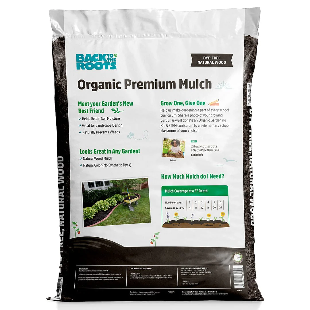 Organic Premium Mulch — Natural Wood (1 cubic ft) 10 Pack — Ready to Use - Image 10