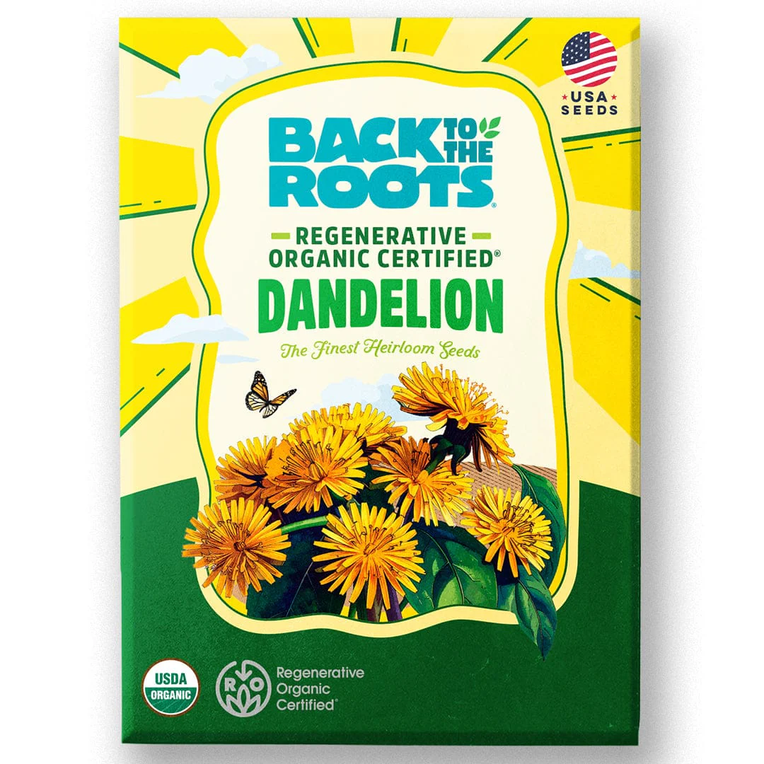 Regenerative Organic Certified® Dandelion Seeds