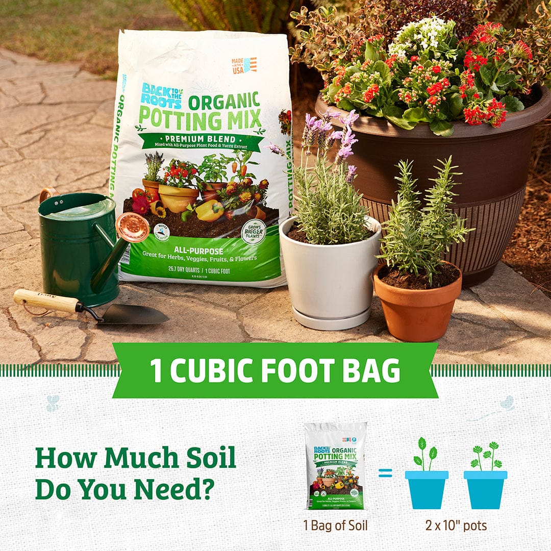 Organic Premium Blend Potting Mix 1 cu.ft. - Image 5