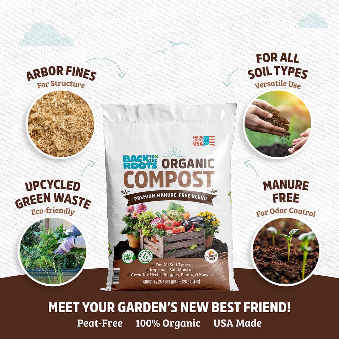 Organic Compost: Bulk Half Truckload 22 Cubic Yards (10 Pallets | 600 1CF Bags) - Image 4