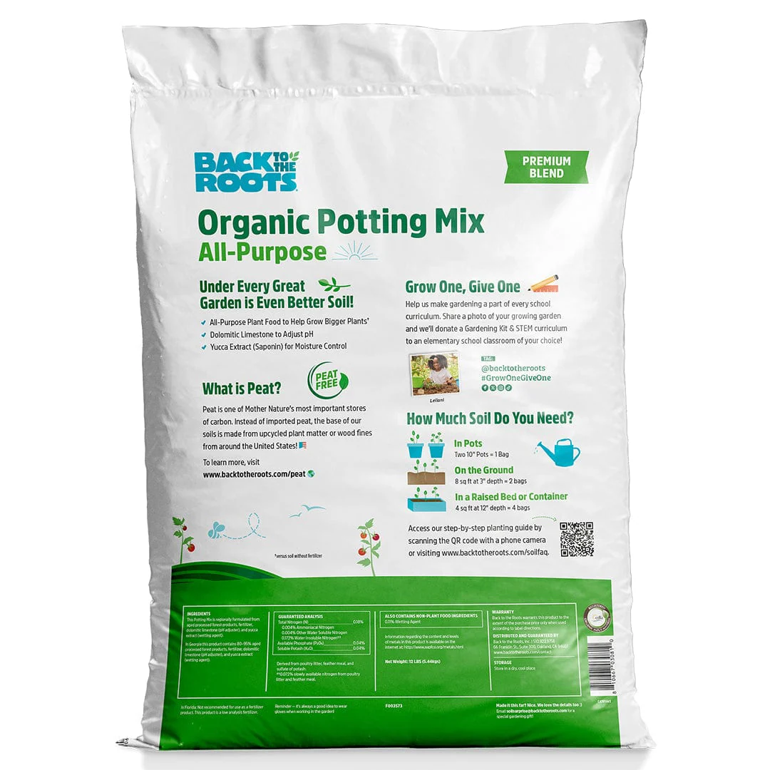 Organic Premium Blend Potting Mix 1 cu.ft. - Image 10