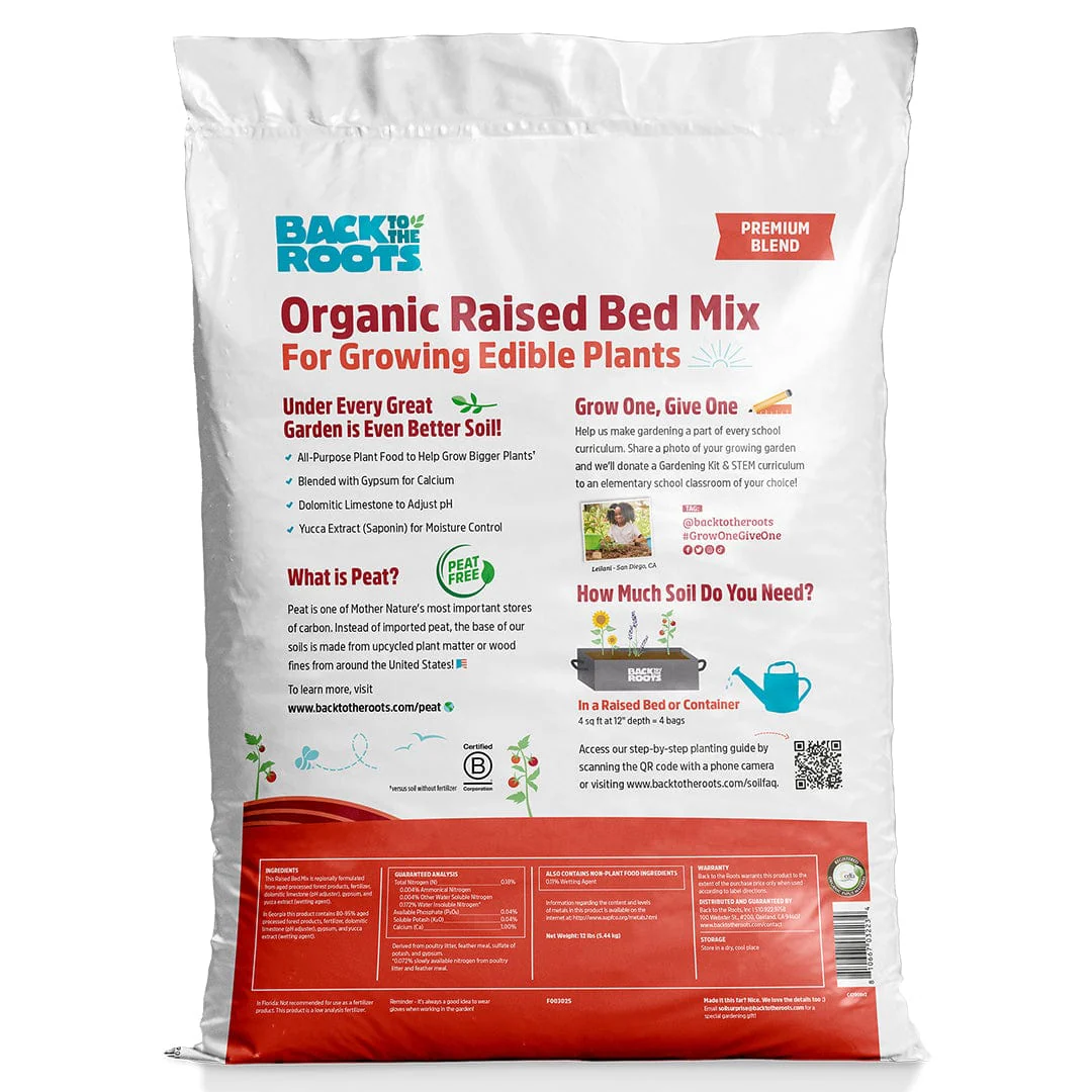 Organic Premium Blend Raised Bed Mix 1 cu.ft. - Image 10